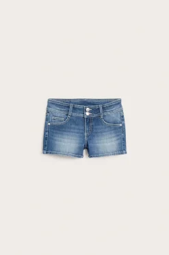 Lyhyet farkkushortsit, joissa on matala vyötärö | Denim | Lapset | Kappahl