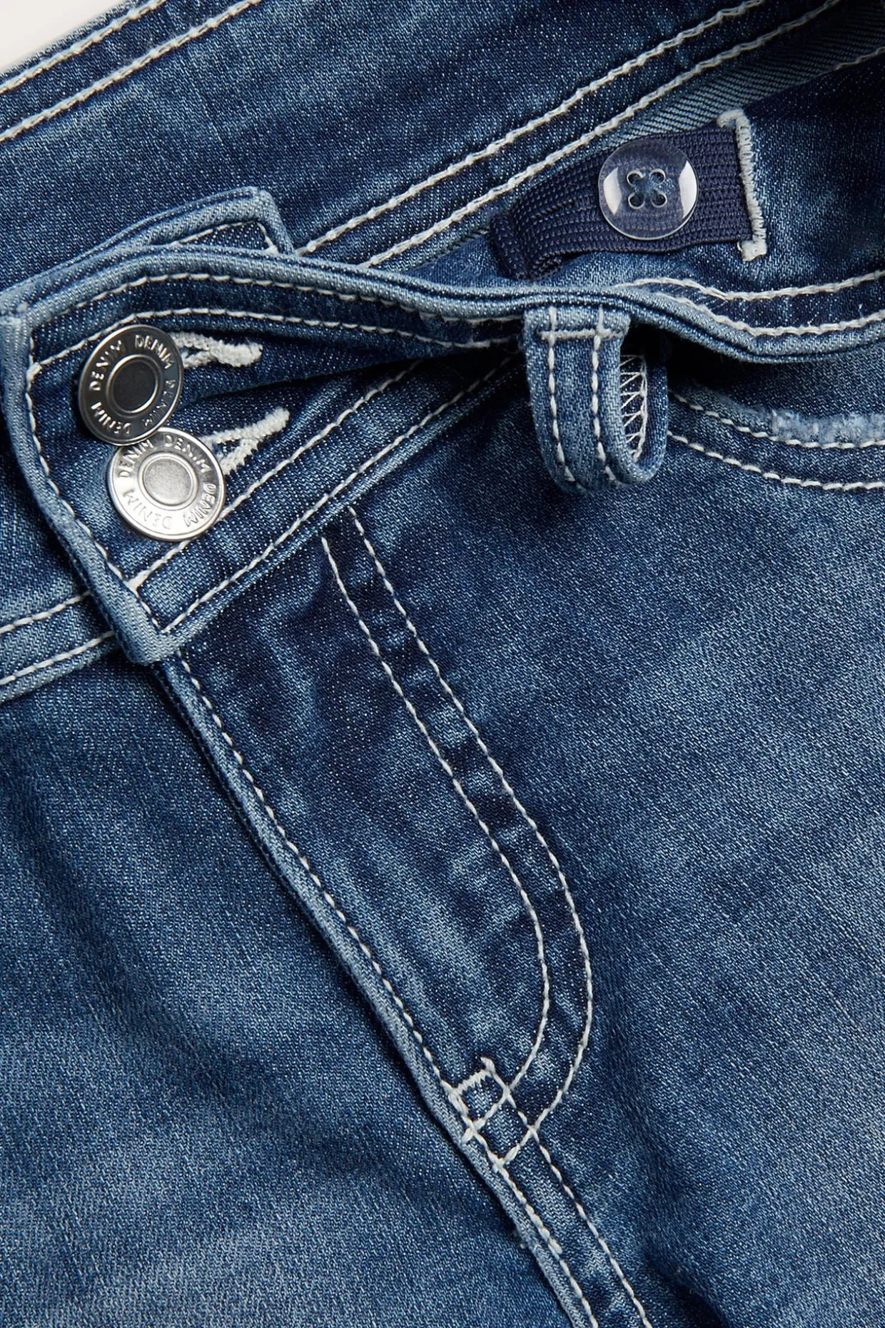 Lyhyet farkkushortsit, joissa on matala vyötärö | Denim | Lapset | Kappahl