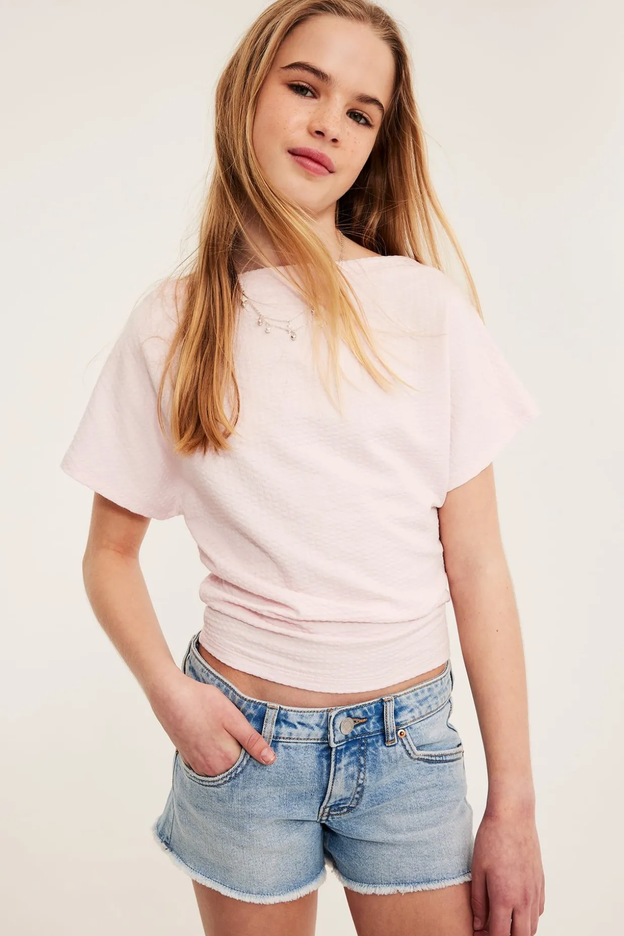 Lyhyet farkkushortsit | Vaalea denim | Lapset | Kappahl