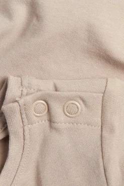 Lyhythihainen body krokotiilikuviolla | Beige | Vauvat | Kappahl