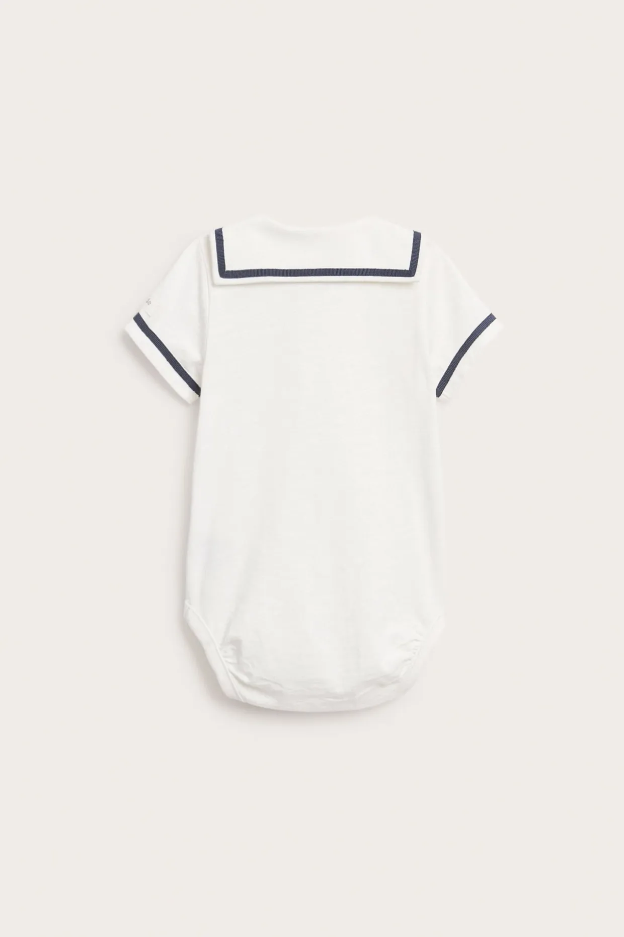 Lyhythihainen merimiesbody | Luonnonvalkoinen | Vauvat | Newbie
