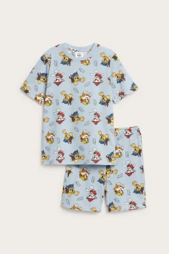 Lyhythihainen pyjama Ryhmä Hau | Sininen | Lapset | Kappahl