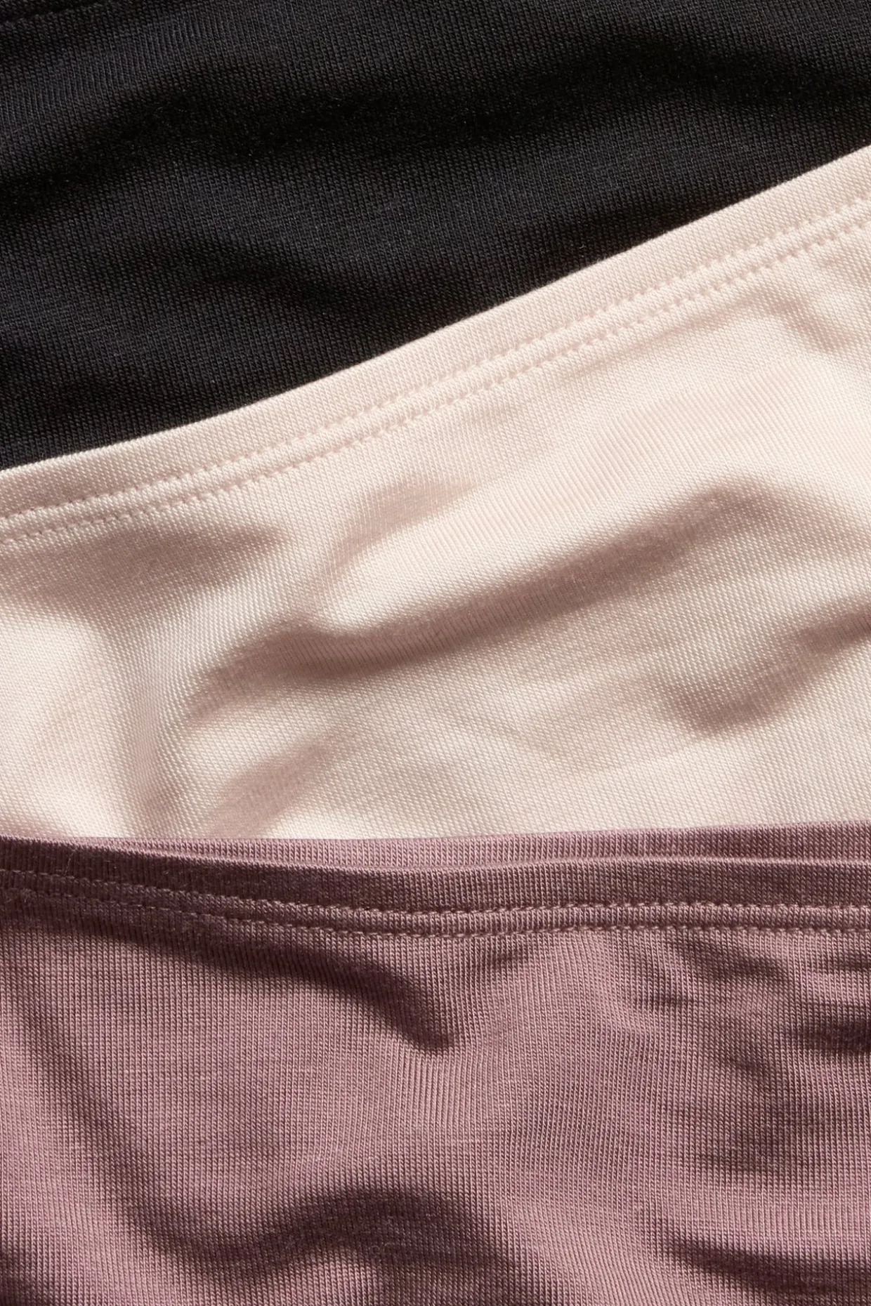 Lyocell-alushousut, 3-pack | Tummanpinkki | Naiset | Kappahl