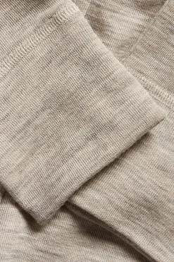 Merinovillaa olevat Kaxs-malliston aluskerrastohousut | Meleerattu beige | Lapset | Kappahl