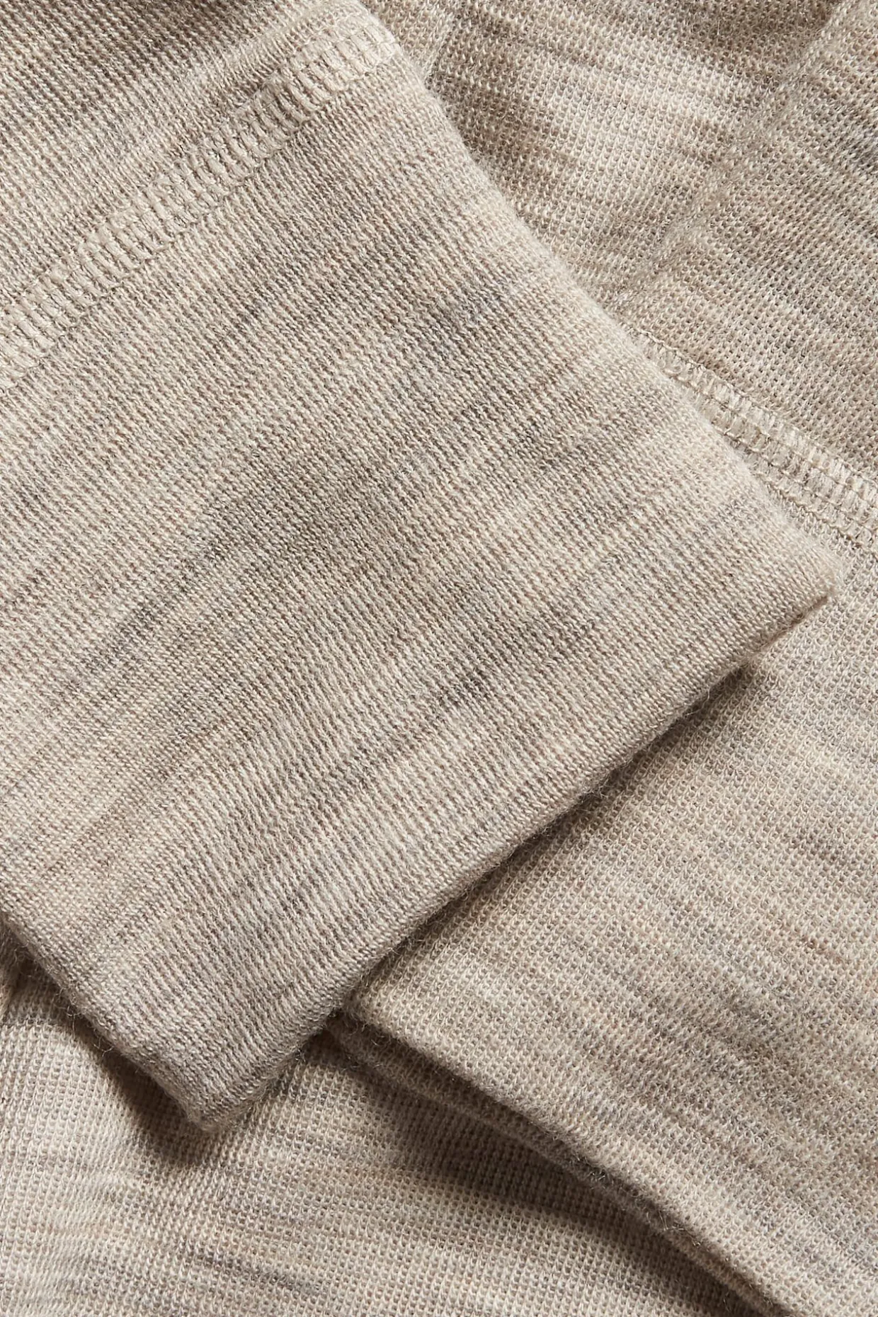 Merinovillaa olevat Kaxs-malliston aluskerrastohousut | Meleerattu beige | Lapset | Kappahl