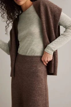 Merinovillapaita | Meleerattu beige | Naiset | Kappahl
