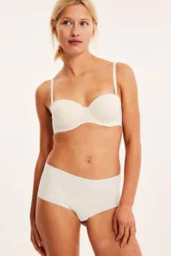 Mikromateriaalia olevat hipsterit | Beige | Naiset | Kappahl