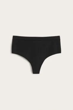 Mikromateriaalia olevat hipsterit | Musta | Naiset | Kappahl
