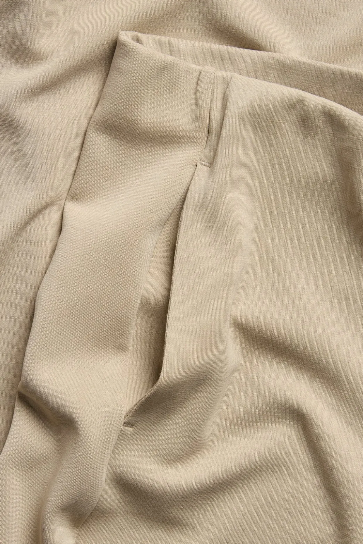 Modaalisekoitehousut | Beige | Naiset | Kappahl