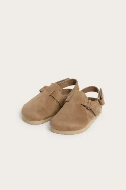 Mokkanahkajäljitelmää olevat tohvelit | Beige | Lapset | Kappahl