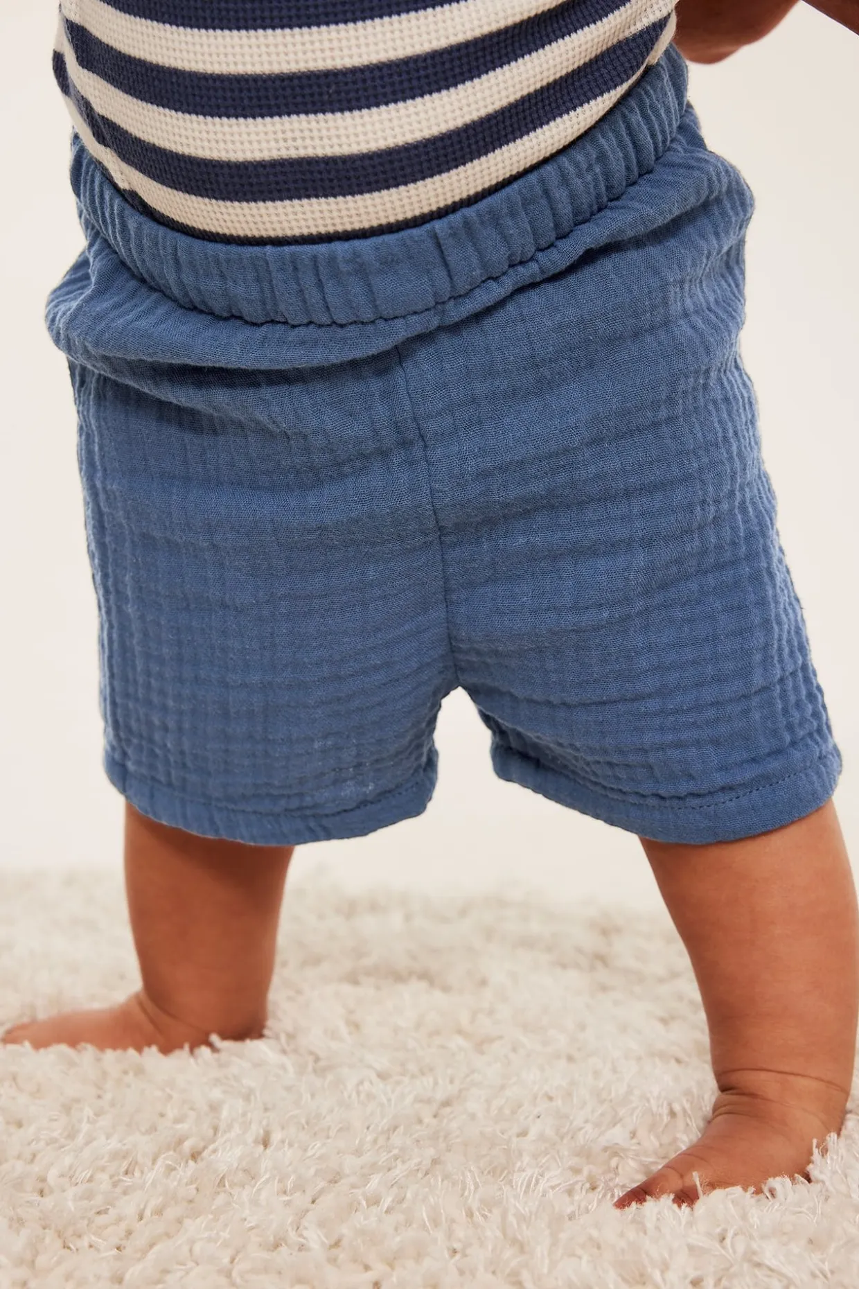 Musliinishortsit | Sininen | Vauvat | Kappahl