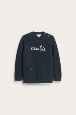 Neulepusero Newbie-logolla | Tummansininen | Lapset | Newbie