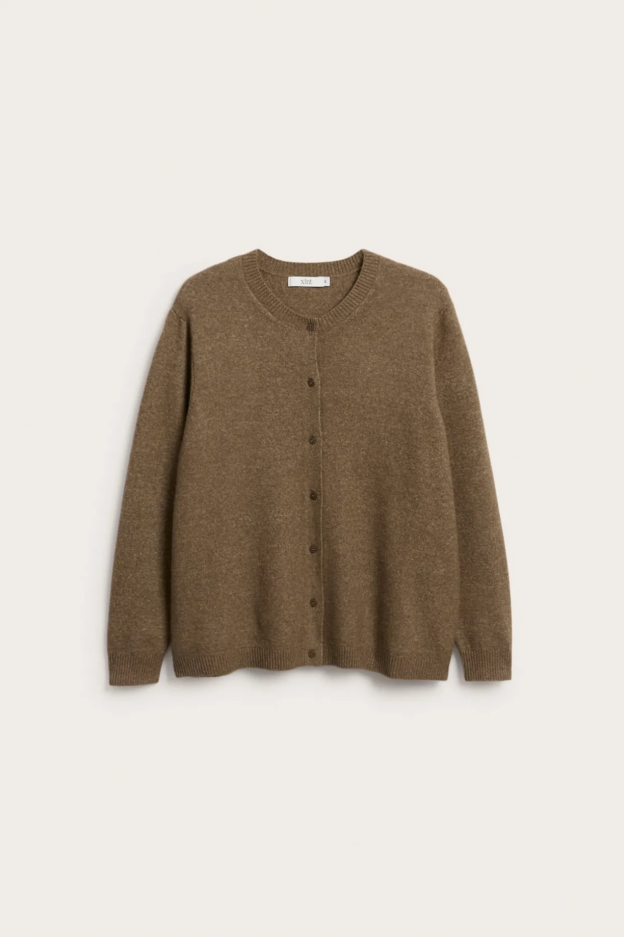 Neuletakki | Meleerattu beige | Naiset | Kappahl