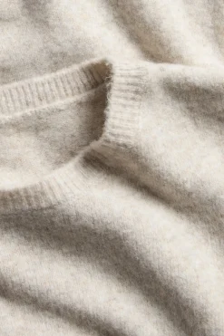 Neulottu pusero, jossa on venepääntie | Beige | Lapset | Kappahl