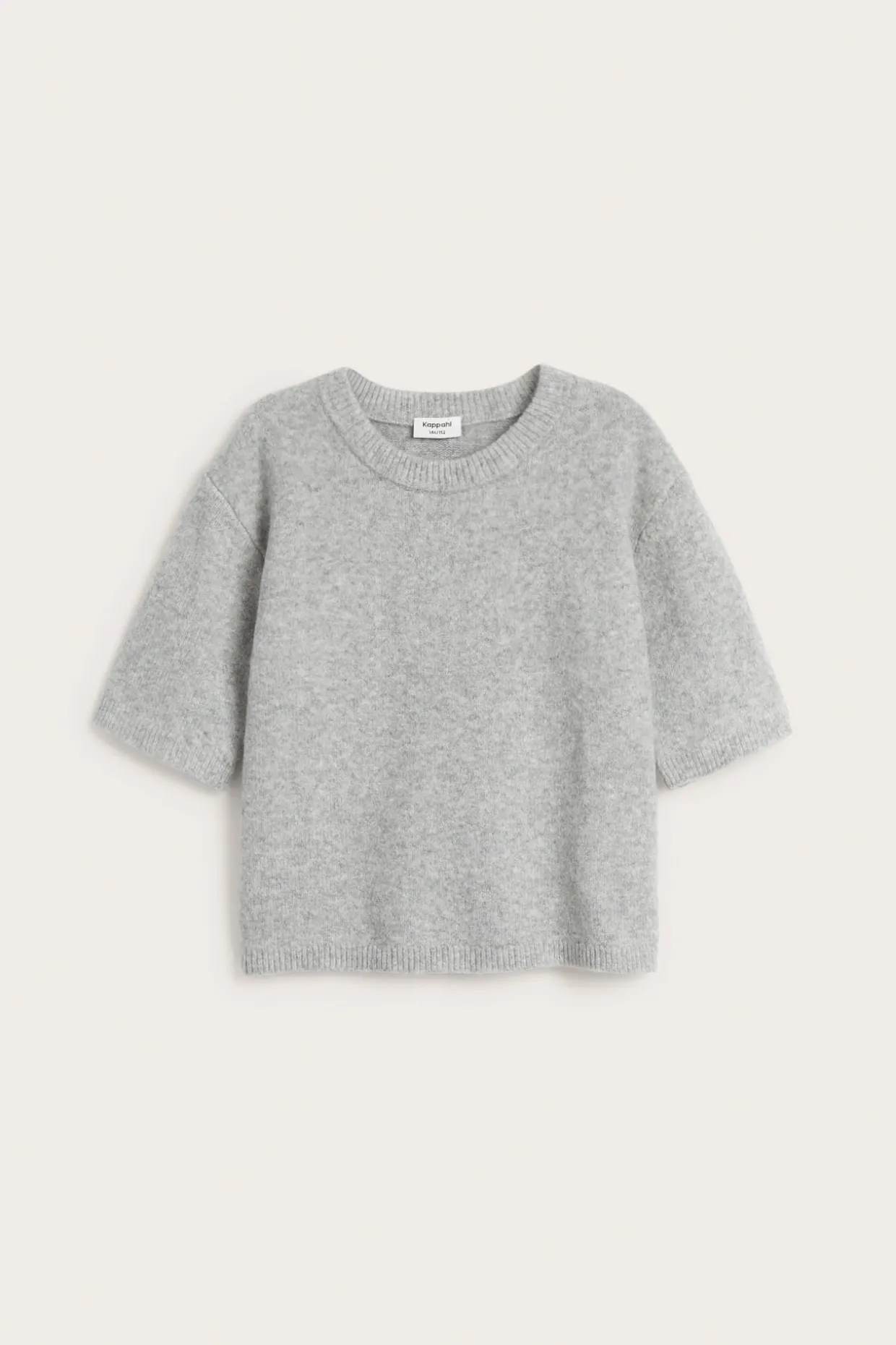 Neulottu t-paita | Vaaleanharmaa | Lapset | Kappahl