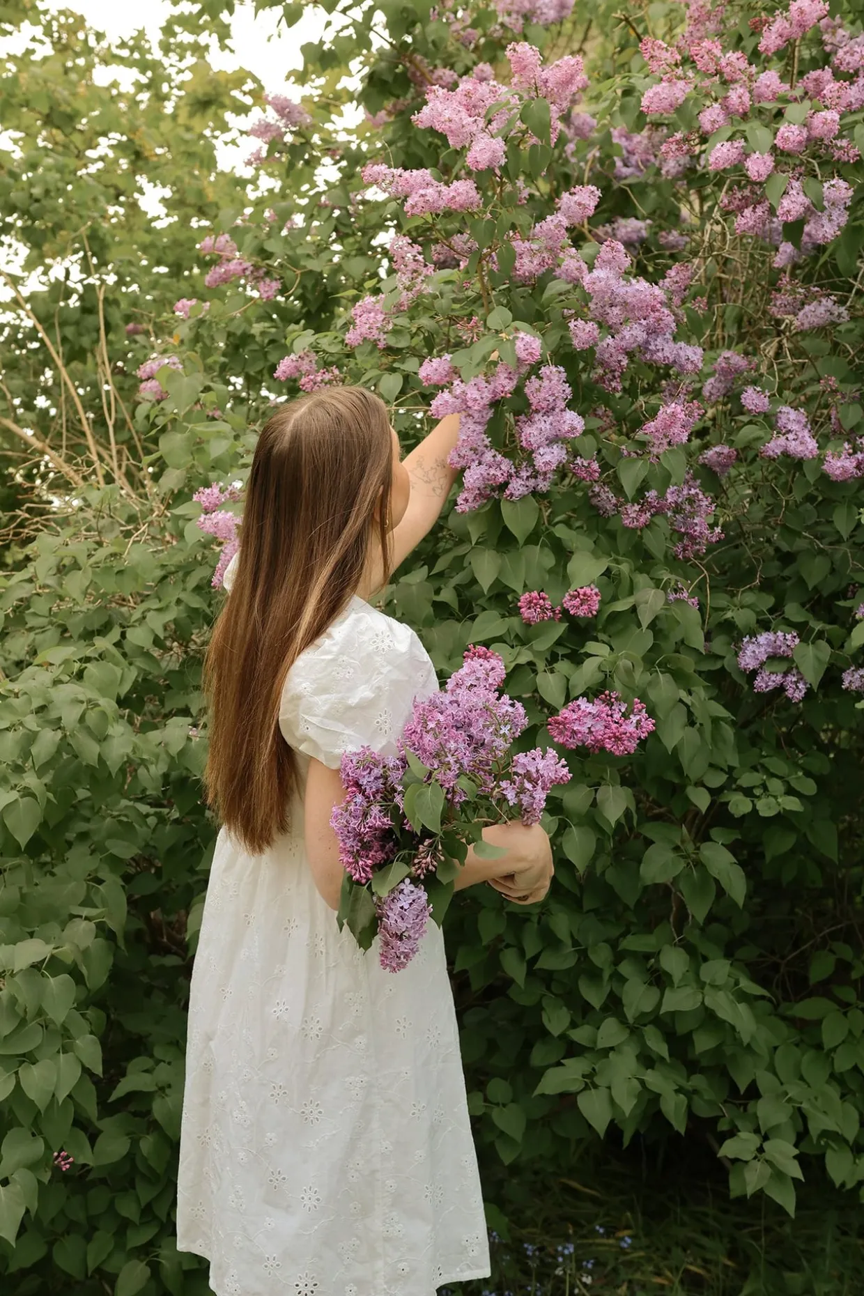Newbie Woman -malliston mekko, jossa on brodeeraus | Luonnonvalkoinen | Lapset | Newbie