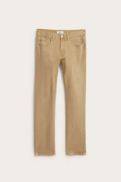 Normaalimalliset tvillifarkut | Beige | Miehet | Kappahl