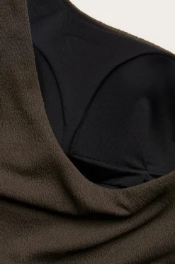 One shoulder -uimapuku | Ruskea | Naiset | Kappahl