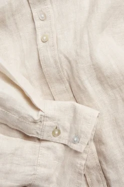Oversized-mallinen pellavapaita | Beige | Naiset | Kappahl