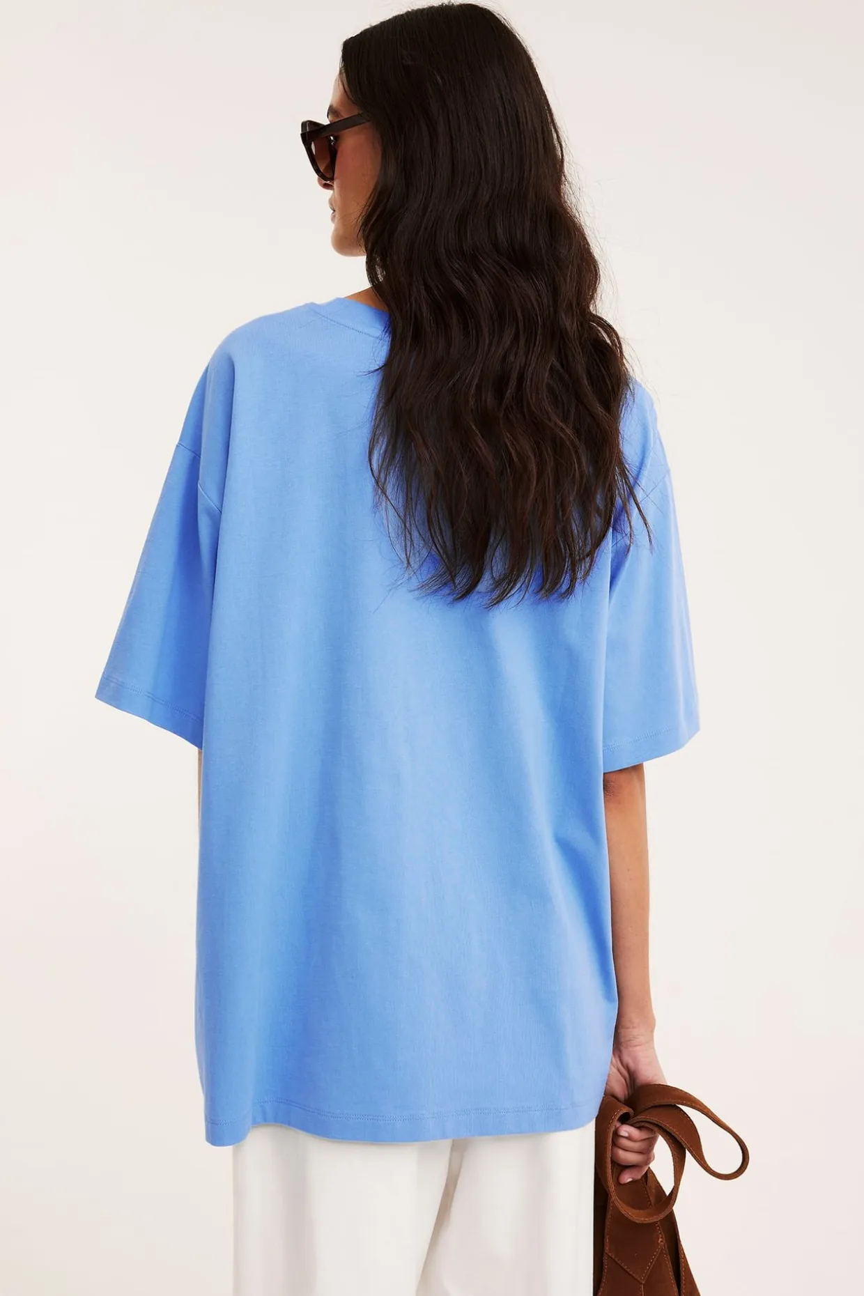Oversize-t-paita | Sininen | Naiset | Kappahl