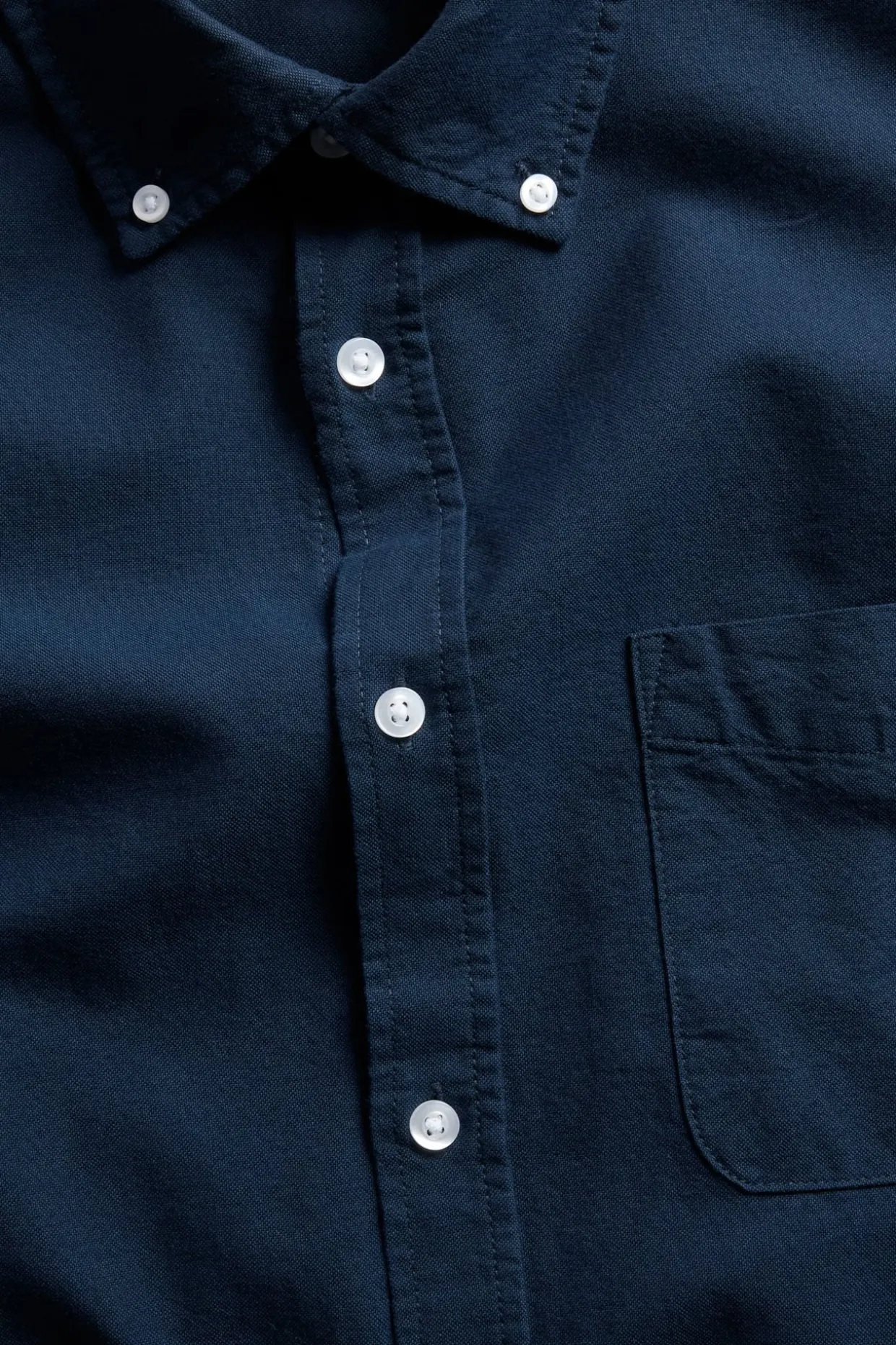 Oxfordpaita regular fit | Tummansininen | Miehet | Kappahl