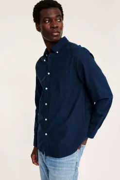 Oxfordpaita regular fit | Tummansininen | Miehet | Kappahl