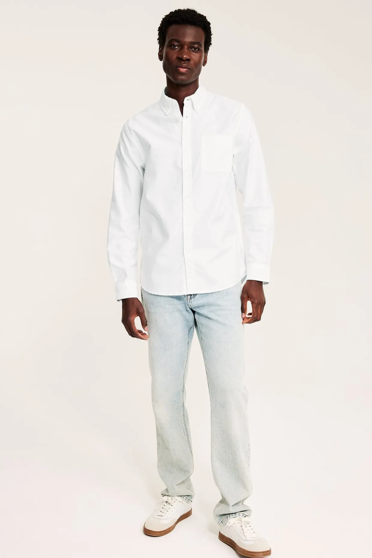 Oxfordpaita regular fit | Valkoinen | Miehet | Kappahl