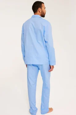 Oxford-pyjama | Sininen | Miehet | Kappahl
