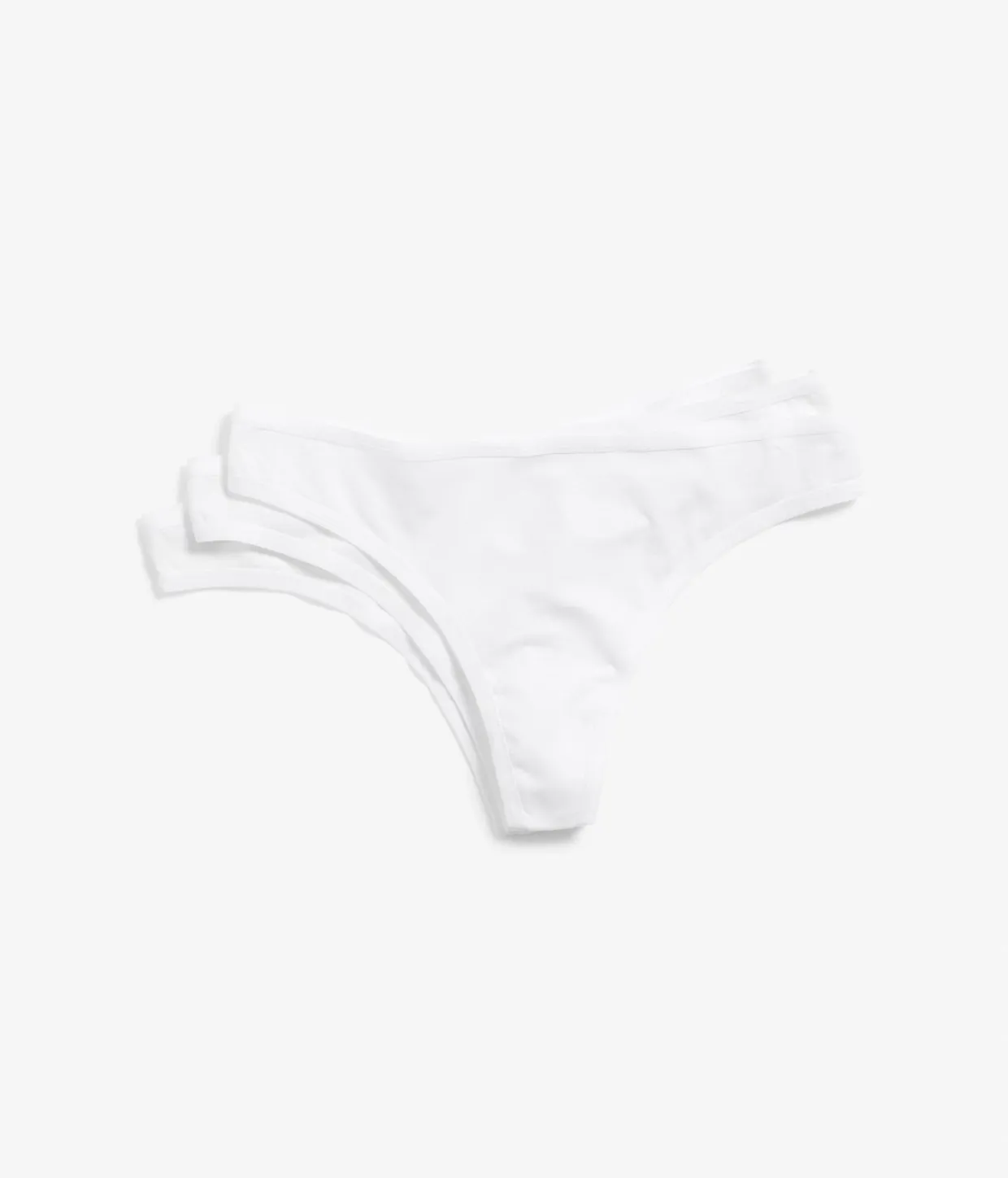 3-pack Stringit | Valkoinen | Naiset | Kappahl