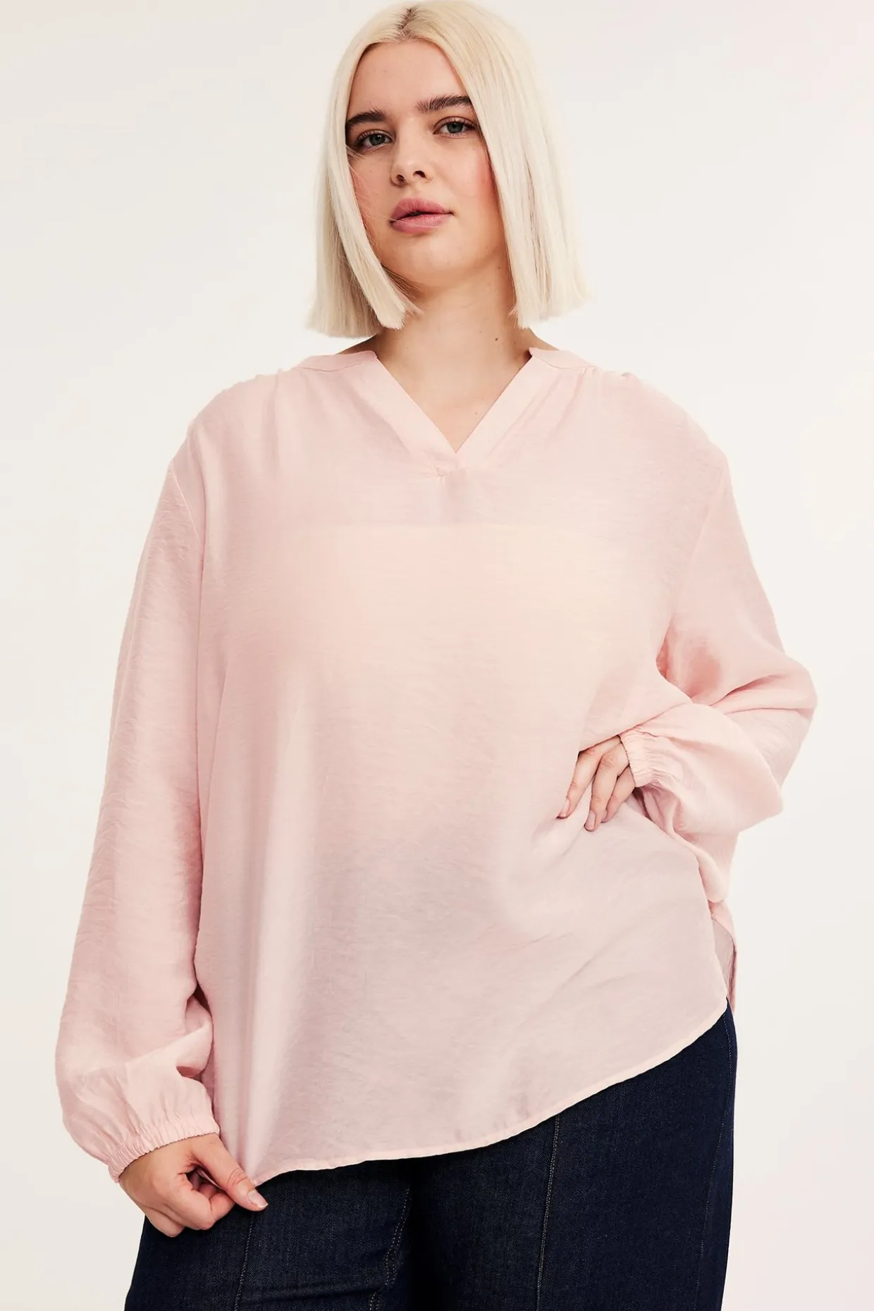 Paitapusero | Vaaleanbeige | Naiset | Kappahl