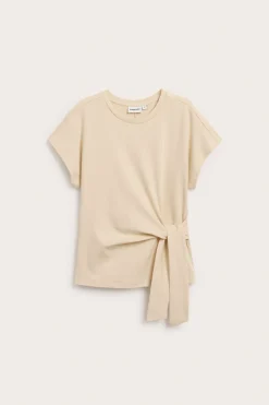 Paita solmusomisteella | Beige | Naiset | Kappahl