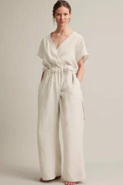 Pellavahaalari | Beige | Naiset | Kappahl