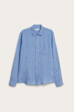 Pellavapaita regular fit | Vaaleansininen | Miehet | Kappahl