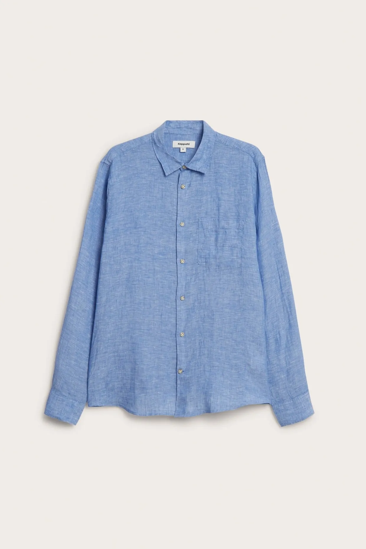 Pellavapaita regular fit | Vaaleansininen | Miehet | Kappahl