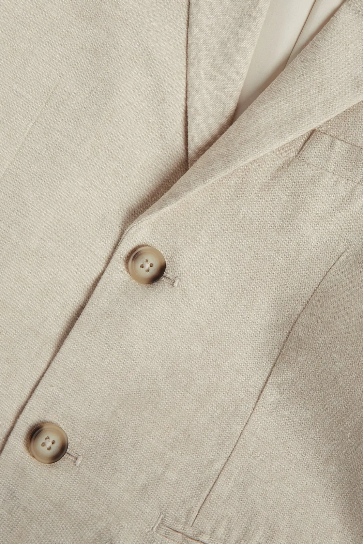 Pellavasekoitetta oleva pikkutakki | Vaaleanbeige | Lapset | Kappahl