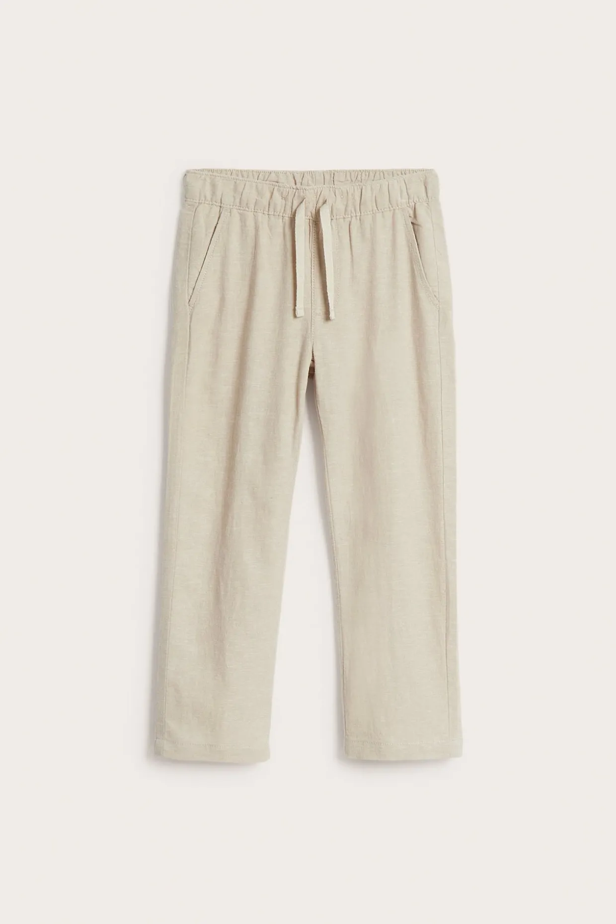 Pellavasekoitetta olevat housut | Beige | Lapset | Kappahl