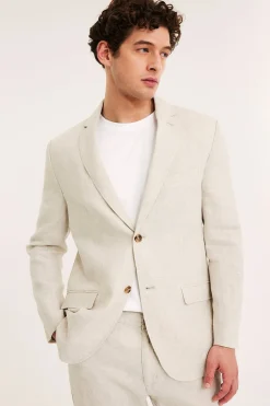 Pellavatakki regular fit