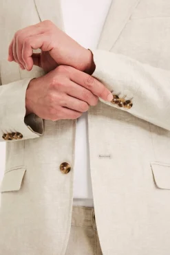 Pellavatakki regular fit