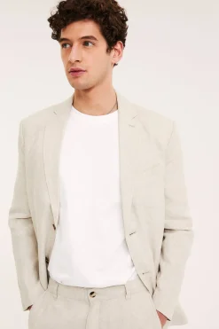 Pellavatakki regular fit