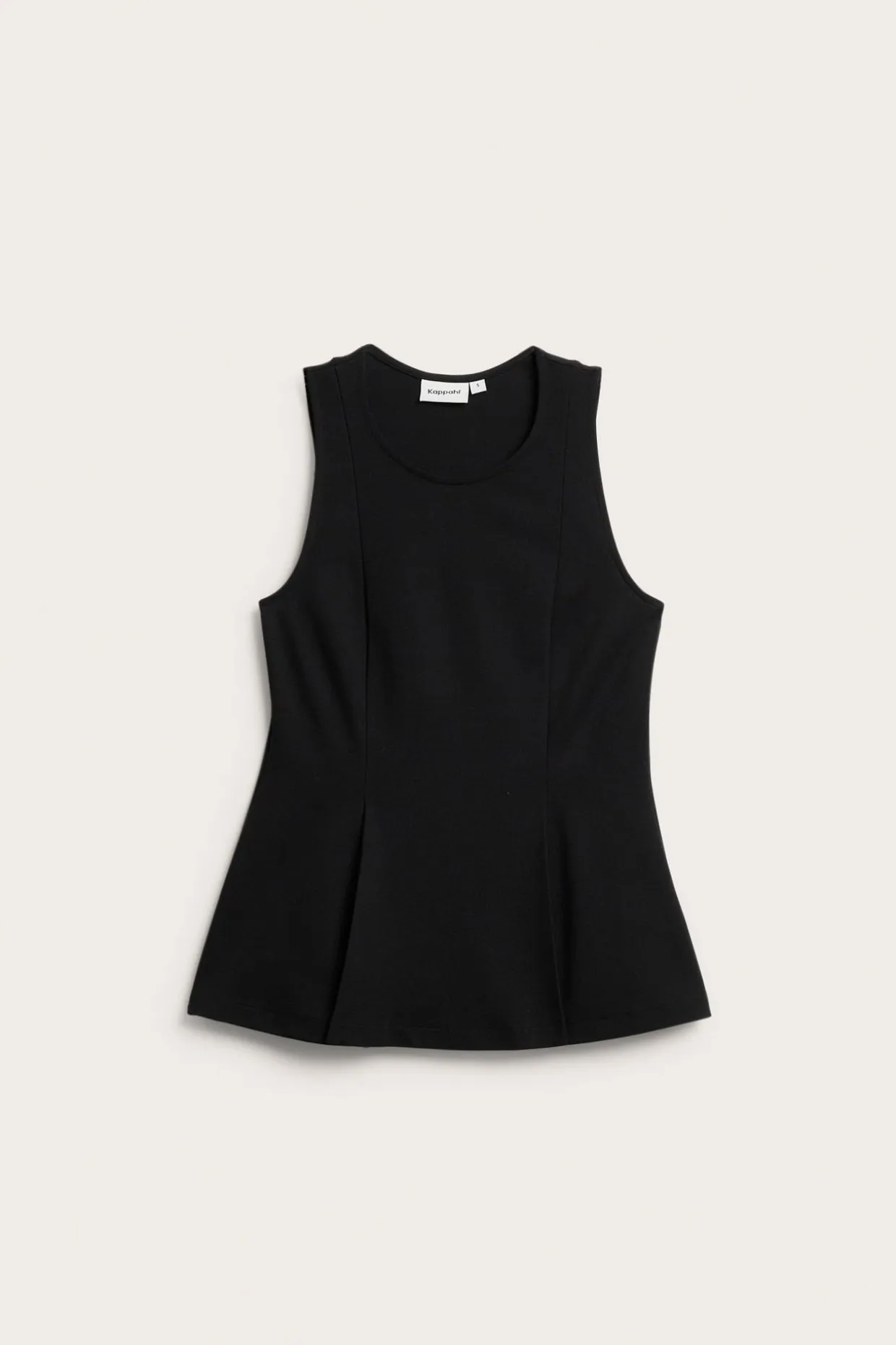 Peplum-paita | Musta | Naiset | Kappahl