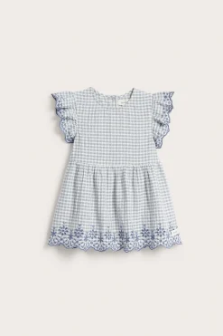Peplum-pusero brodeerauksella | Sininen | Lapset | Newbie