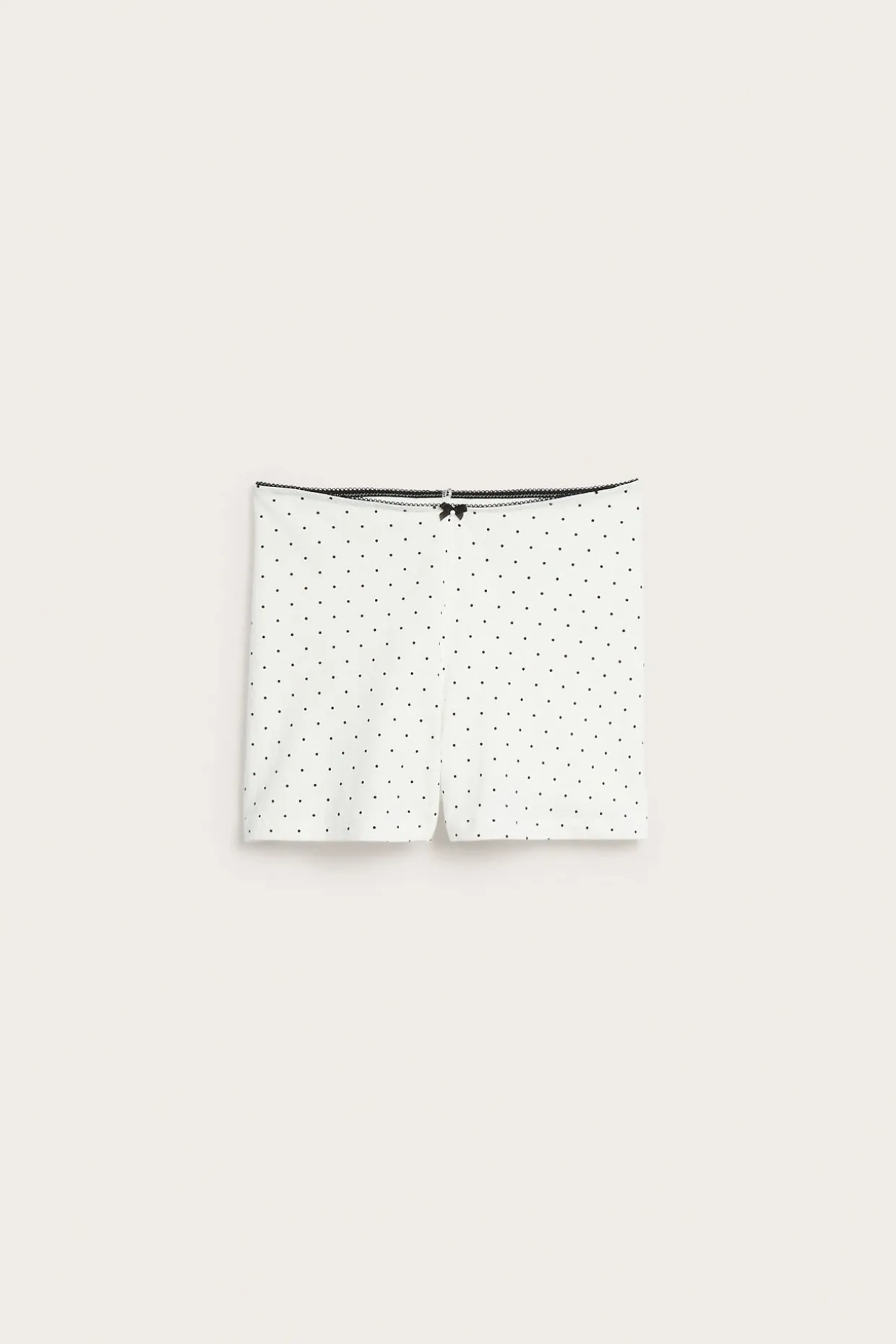Picot-reunaiset shortsialushousut | Luonnonvalkoinen | Naiset | Kappahl