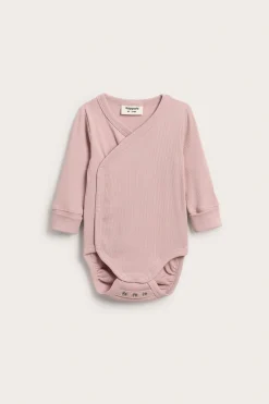 Pidennettävissä oleva ribattu body | Pinkki | Vauvat | Kappahl