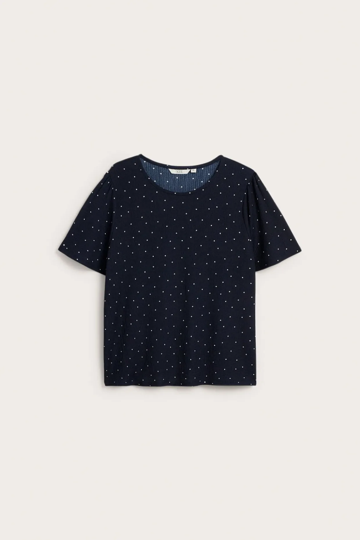 Pilkullinen yläosa | Tummansininen | Naiset | Kappahl