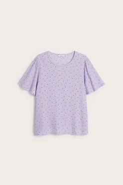 Pilkullinen yläosa | Vaaleanvioletti | Naiset | Kappahl