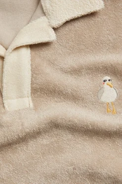 Pitkähihainen paita, jossa on brodeeraus | Beige | Lapset | Kappahl