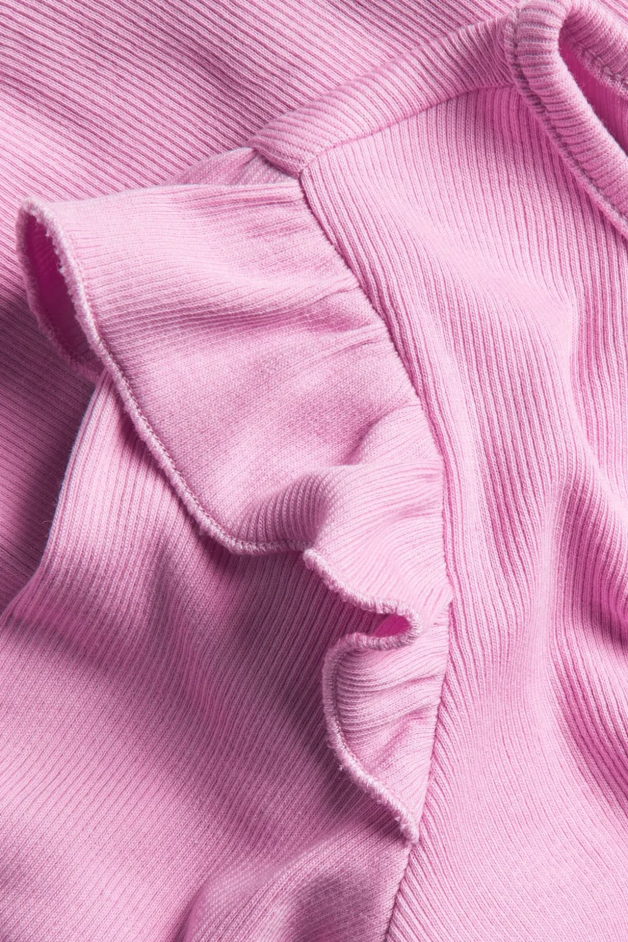 Pitkähihainen ribbipaita | Pinkki | Lapset | Kappahl