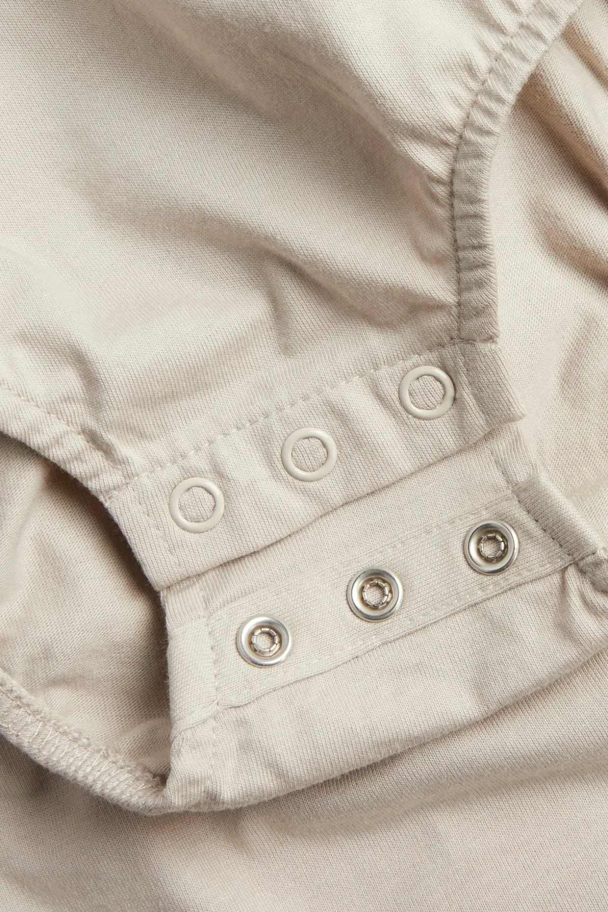Pitkähihainen vauvojen body | Beige | Lapset | Kappahl