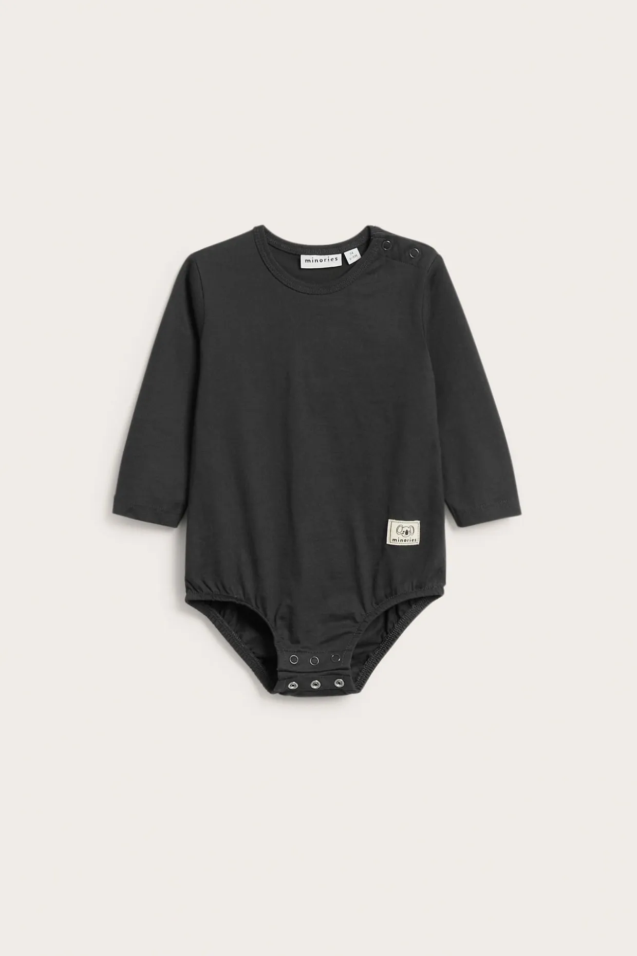 Pitkähihainen vauvojen body | Musta | Lapset | Kappahl