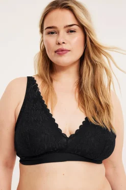Pitsibralette | Musta | Naiset | Kappahl